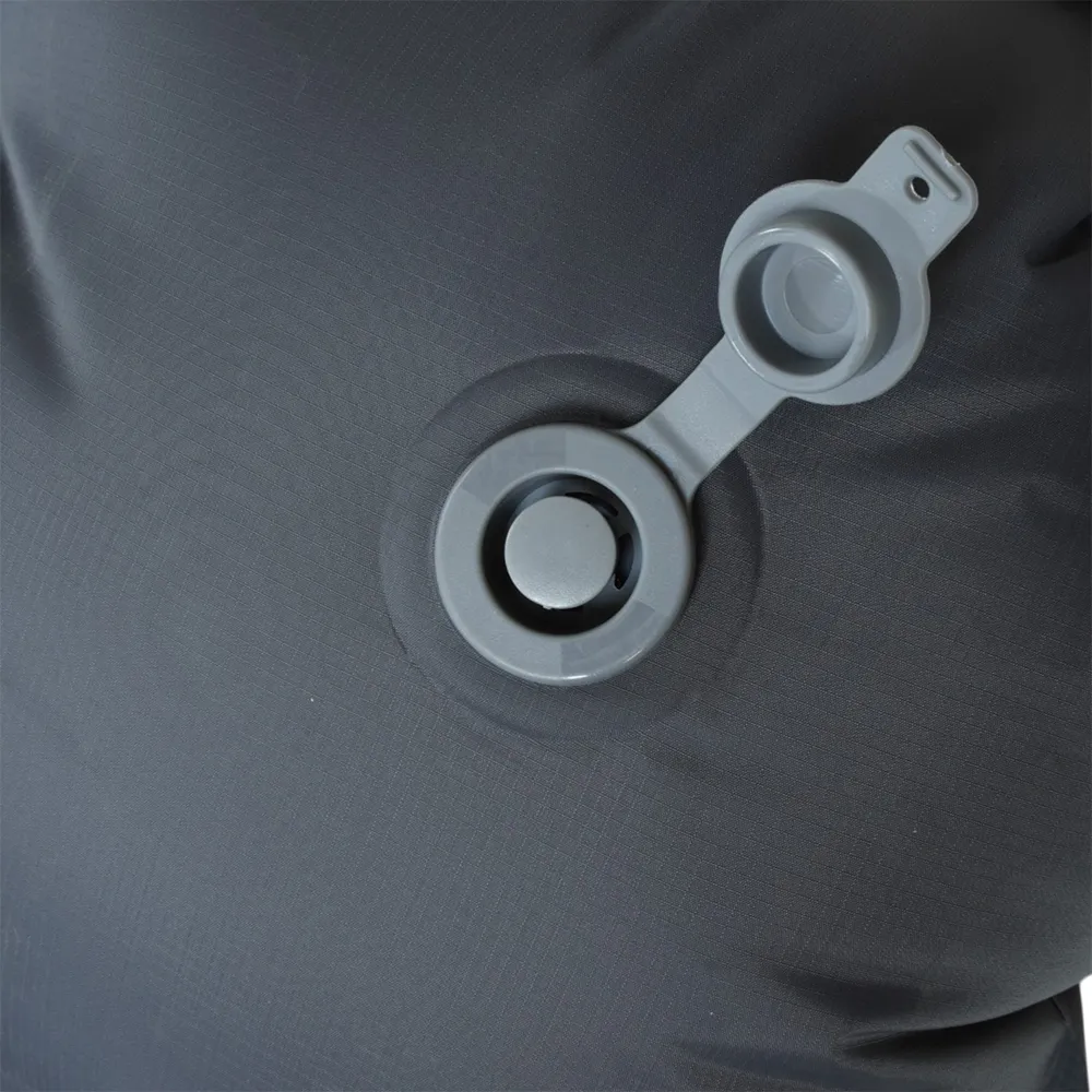 Colchonete Inflável Casal 195x120x5,5cm Nylon TPU DOTT GUEPARDO Cinza - Imagem 6